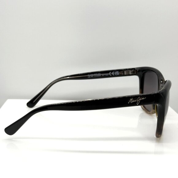 Maui Jim Starfish Polarized Sunglasses Black Tortoise Gray 744-02T Women RX Able - Picture 7 of 8
